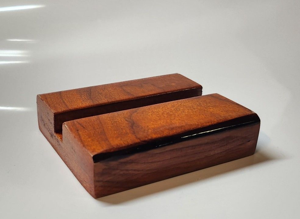 Solid Maple Cell Phone Stand