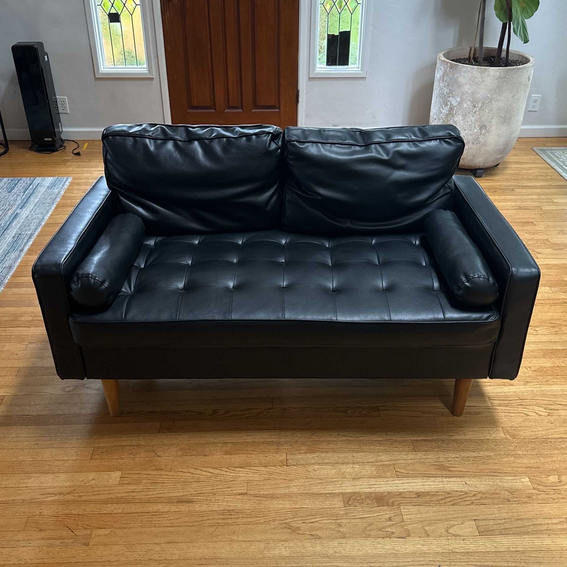 Small Black Couch
