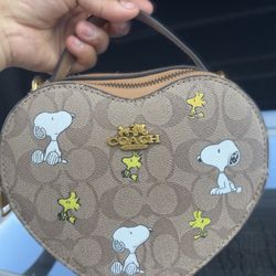 Snoopy Coach Purse 