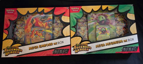 Pokemon Ascended Heroes EX Box, Sealed QTY:2