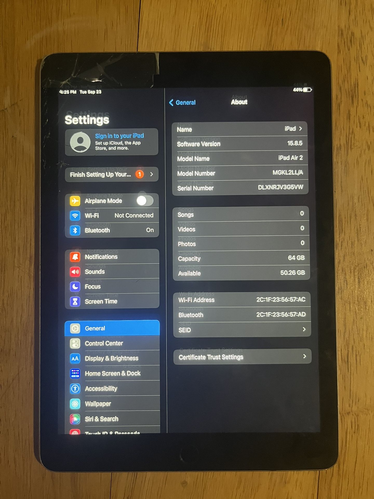 iPad Air 2