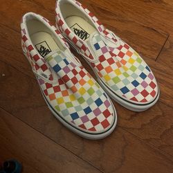 Size 8.5 Vans Slip Ons 