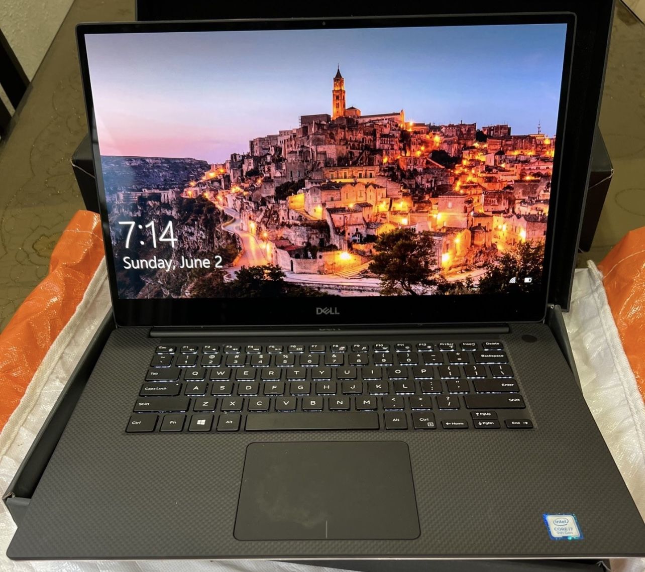 WINDOWS 11 Dell XPS 7590 with 64GB RAM, Intel Core i7 processor, 1TB storage, and a 15.6-inch OLED display