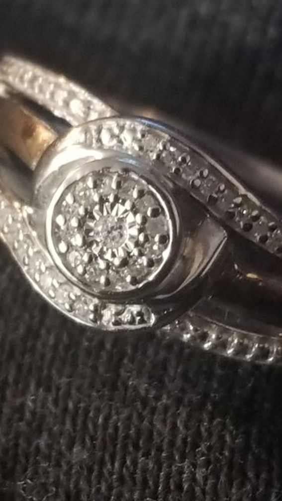 10k Sterling silver Ring