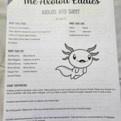 Axolotl Info