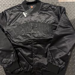 kith new york knicks ball satin bomber jacket