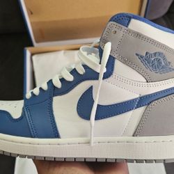 Jordan 1 True Blue Star 9.5 $150
