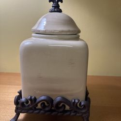🌟Tuscan Countryside Ceramic Canister🌟