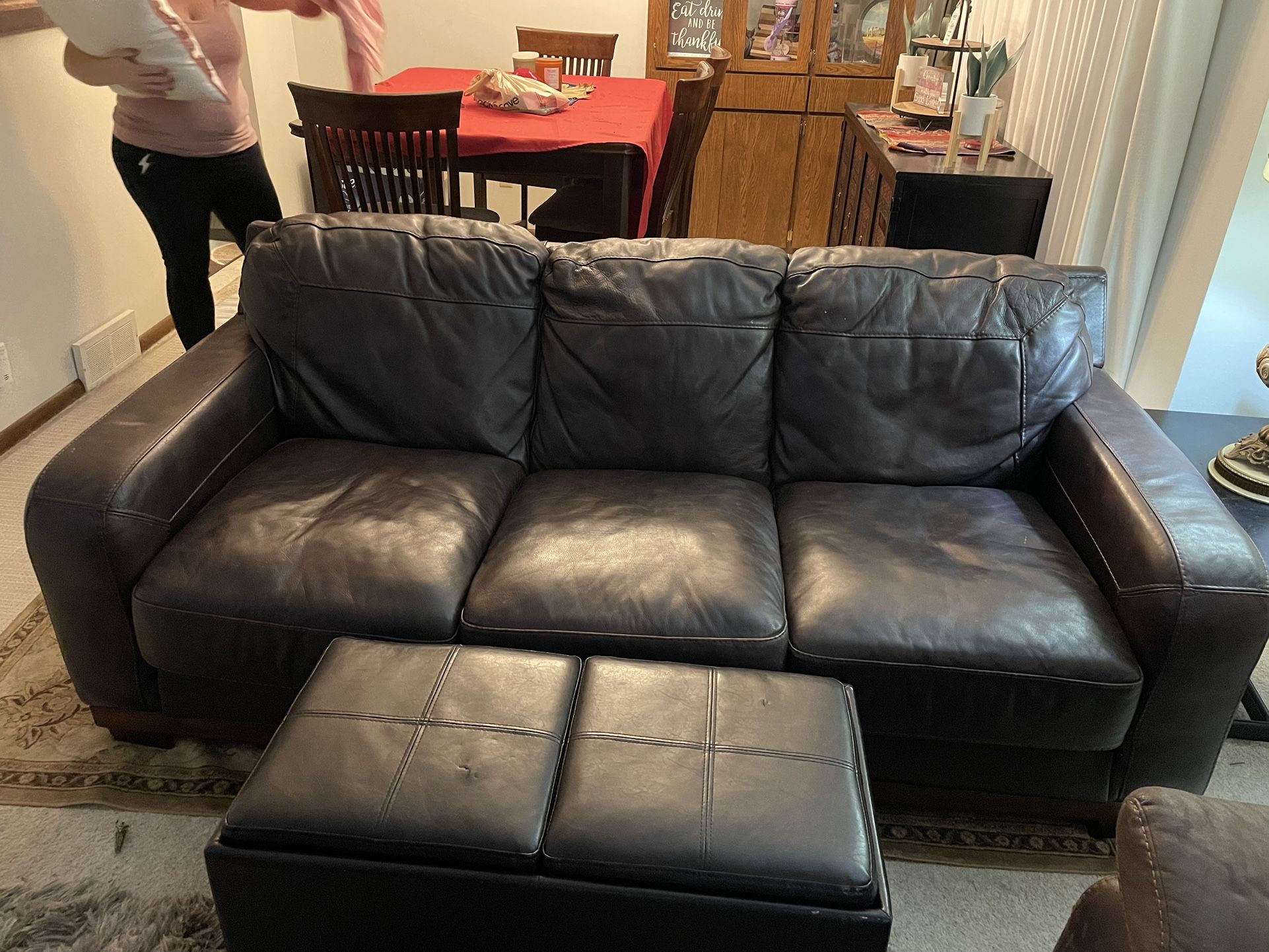 Leather Couch