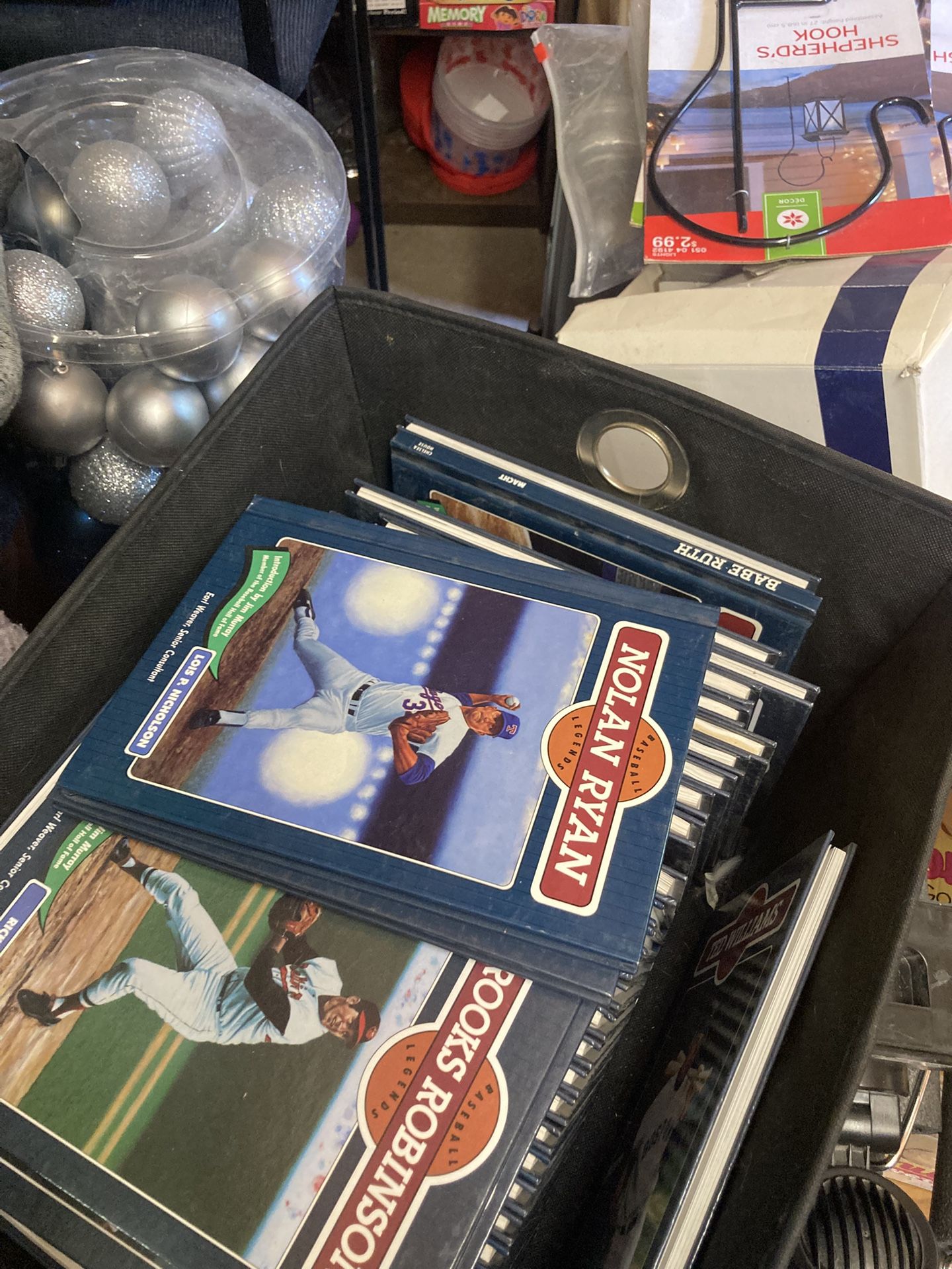 Set Of Baseball Books