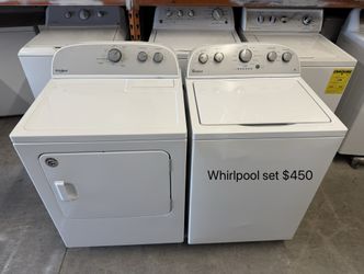 Whirlpool Washer Dryer