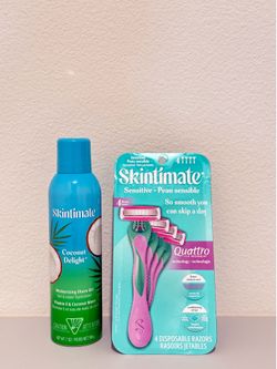 Skintimate Razors and shaving gel