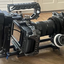 Blackmagic Pocket Cinema Camera 6K + Sigma 18-35 + Cage + SSD + Batteries (Full Rig) $2,200 OBO