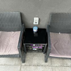 Outdoor Patio Chairs And Table