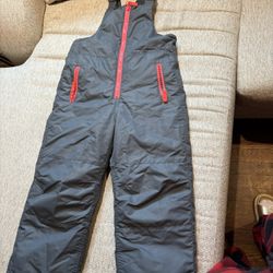 Girls Snow Bib Size 6/7