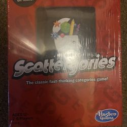 Scattergories Board Game