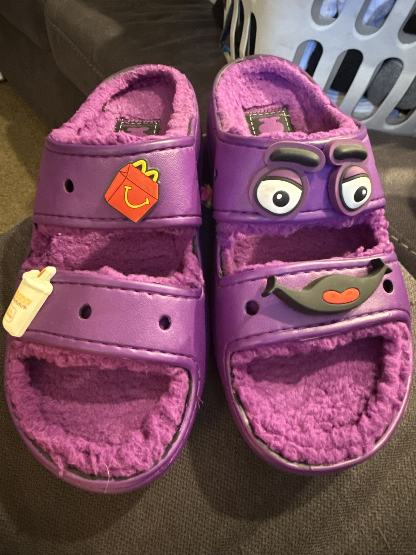 McDonald’s Grimace Crocs With charms