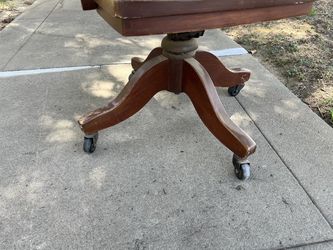Antique Oak office chair