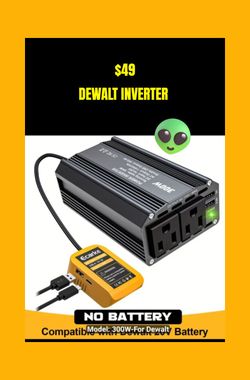 Dewalt Inverter charger tools batteries