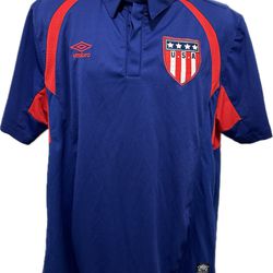 USA Soccer Umbro Polo Jersey Size XL 