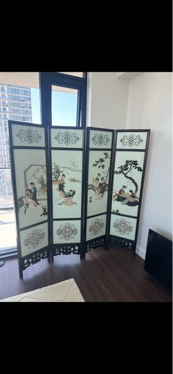 Wooden partition