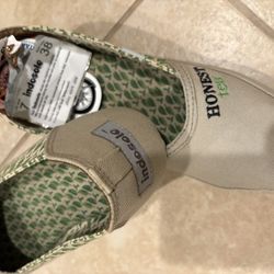 INDOSOLE STONE GREY FLATS MOCCASIN LOAFER SLIP-ON SHOES HANDMADE IN BALI INDIA  NEW IN BOX SIZE 7