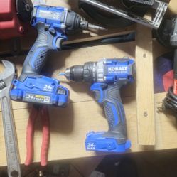 Kobalt Brushless IMPACT Driver and DRILL