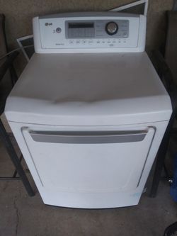 LG gas dryer.