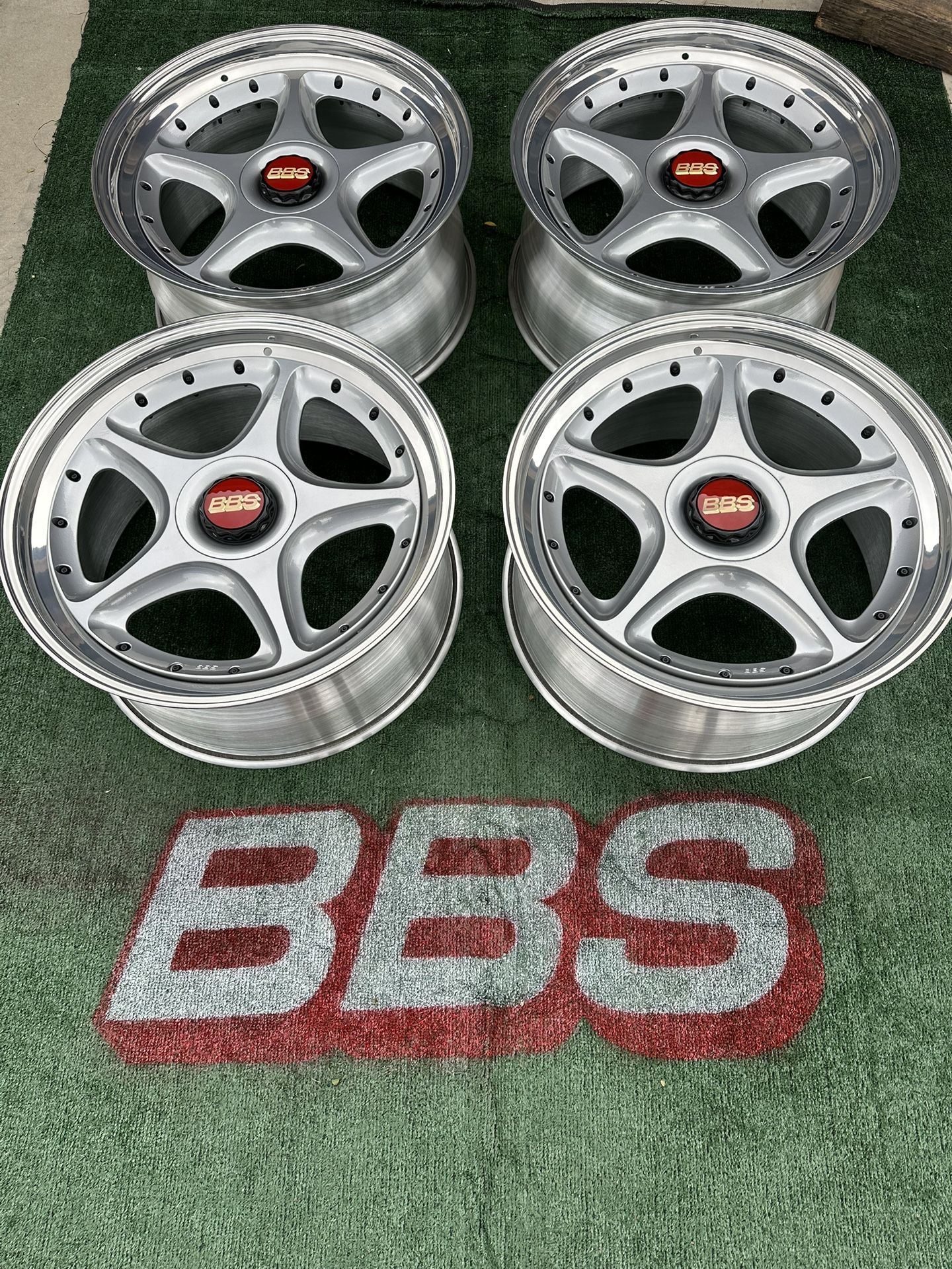 22x10.5 ET13 5x112 BBS Paris 3pc Wheels