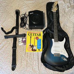 Beginners Electric Guitar +Kit