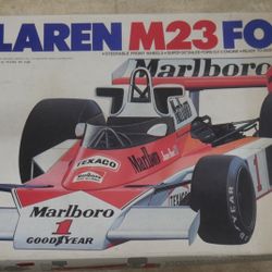  TAMIYA 1/20 SCALE GC2002 MCLAREN M23 FORD MARLBORO SEALED INSIDE KIT NEW .  