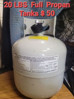 🔥☄️(20LBS ) Full Propane  Tanks   ☄️🔥..