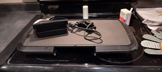 Electric griddle