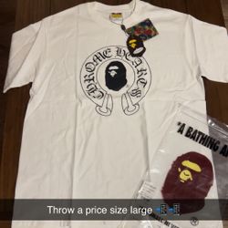 Bape X Chrome Large