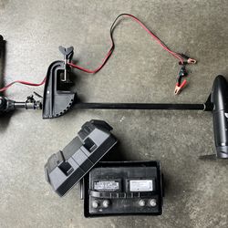 Like New Trolling Motor and Battery