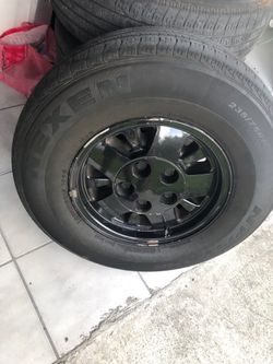 Chevy Silverado tires original 1993