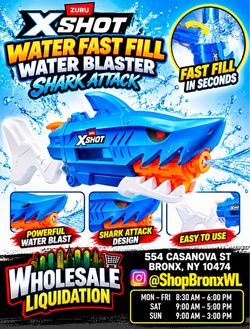 Zuru X-Shot Shark Attack Water Blaster