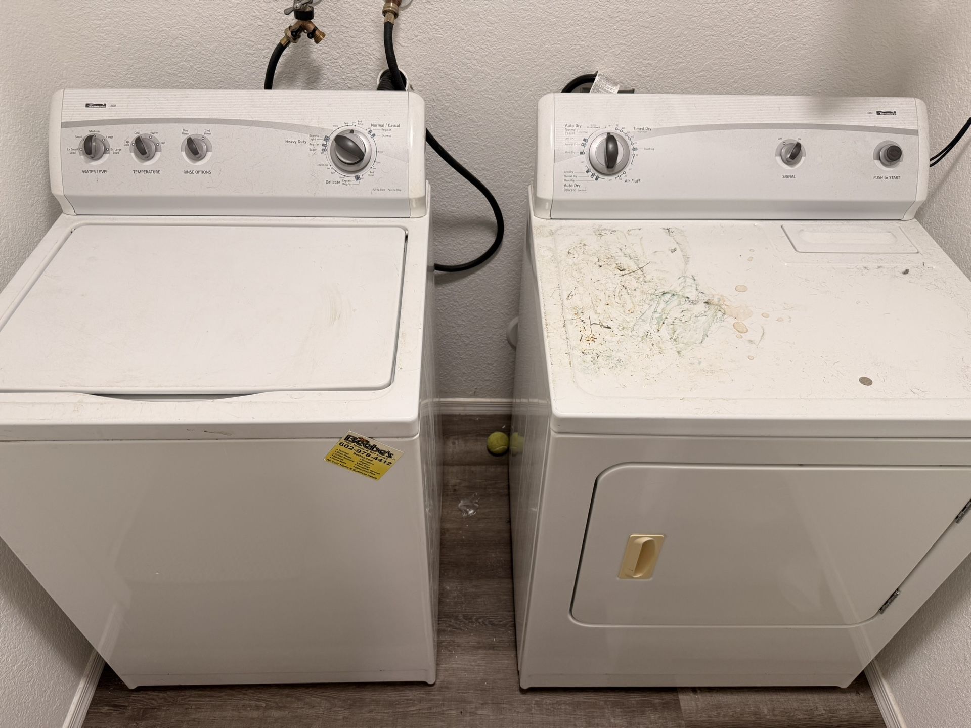 No Frills Washer And Dryer Pick Up Today