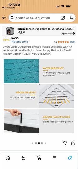 Dog house for sale