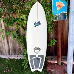 5’4 Lost Puddle Fish Surfboard Twin Fin Surf Board Groveler (not Rnf 96 Puddle Jumper HP Pro Channel Islands Bobby Quad FireWire Machado Album JS Pyze