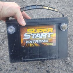 Superstart Car Battery $60.00 Sidepost WARRANTY 