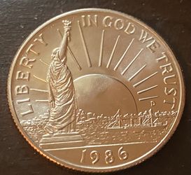 Half Dollar 1986 Coin USA 🇺🇸