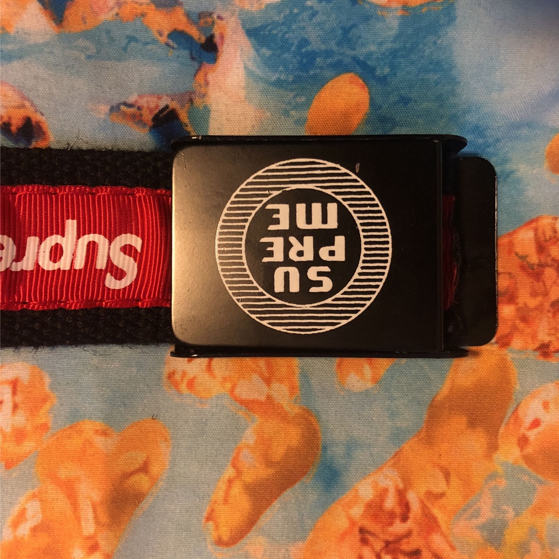 Supreme Canvas Belt