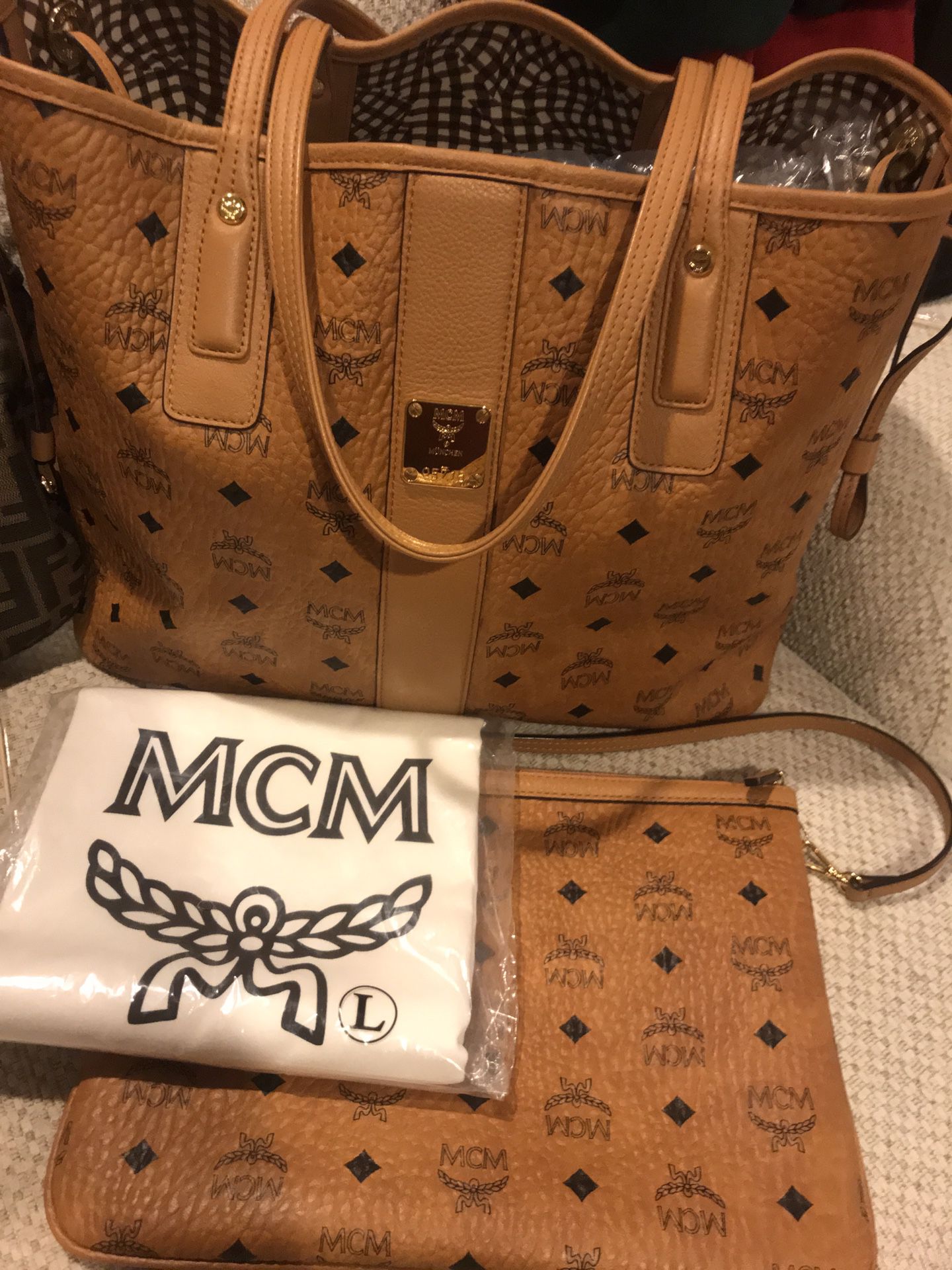 Authentic MCM  Tote Bag