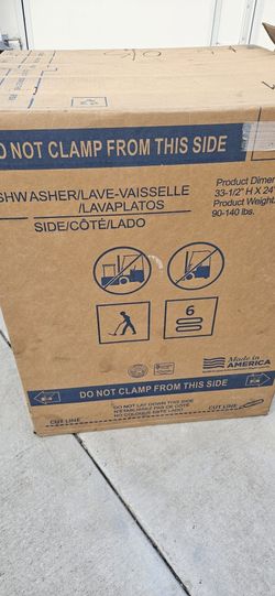 GE Diswasher Stainless Steel. 