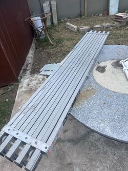 Ramp de aluminio