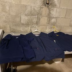 Womens 2xl Scrubs Navy