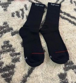 black supreme socks