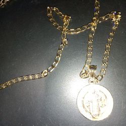 75% Percent 14k,! Gold Plated Chain