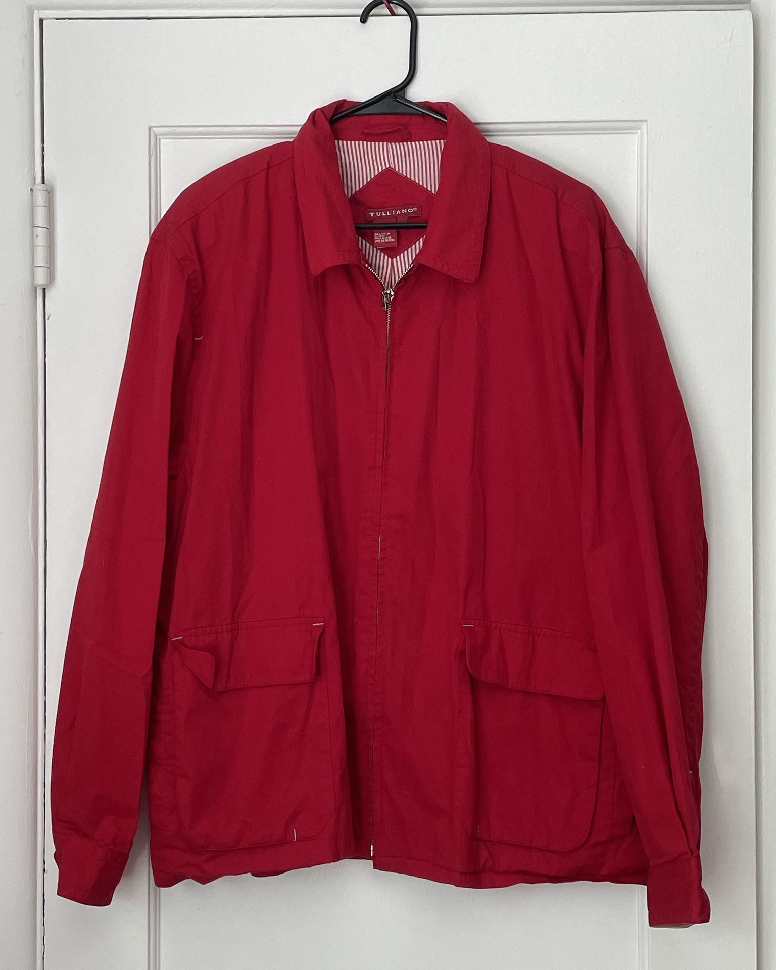 Red Vintage Light Jacket